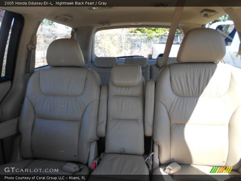 Nighthawk Black Pearl / Gray 2005 Honda Odyssey EX-L