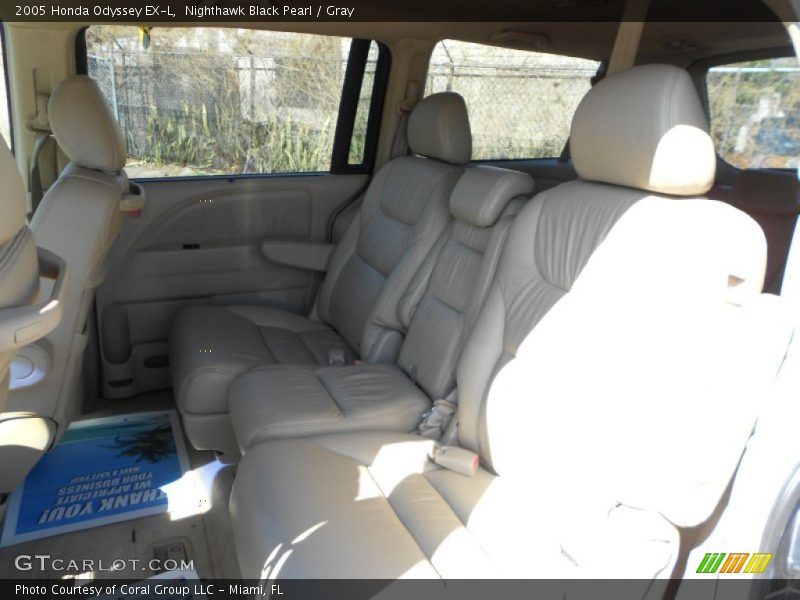 Nighthawk Black Pearl / Gray 2005 Honda Odyssey EX-L