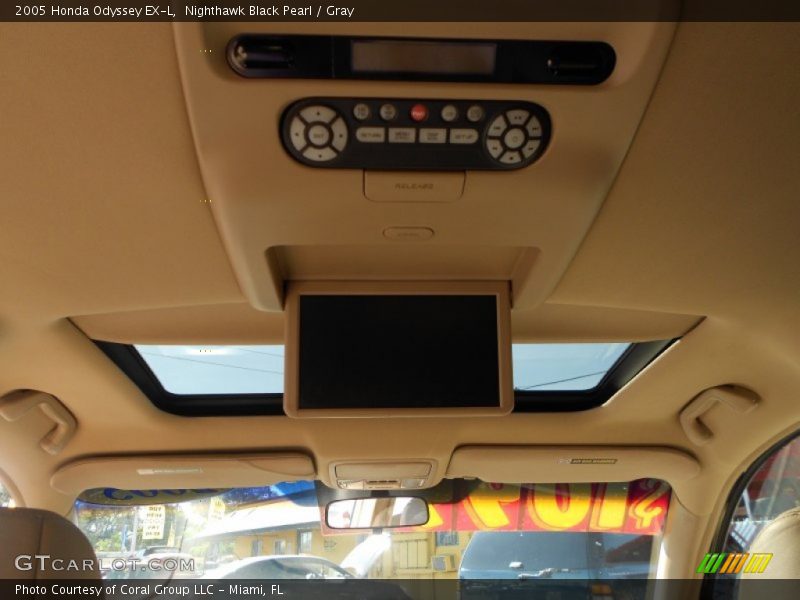 Nighthawk Black Pearl / Gray 2005 Honda Odyssey EX-L