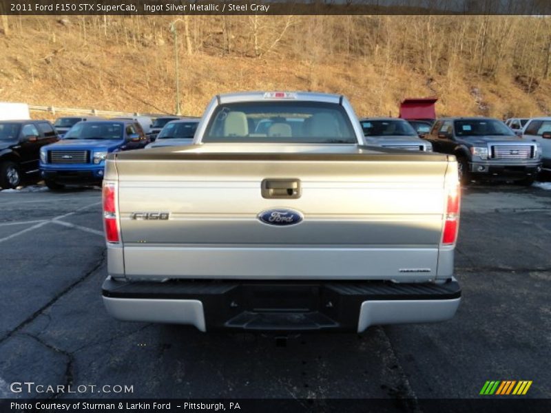Ingot Silver Metallic / Steel Gray 2011 Ford F150 STX SuperCab