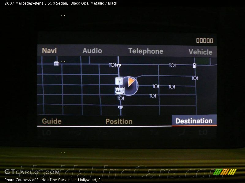 Black Opal Metallic / Black 2007 Mercedes-Benz S 550 Sedan