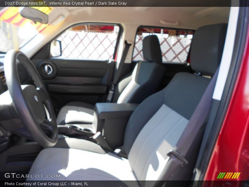 Inferno Red Crystal Pearl / Dark Slate Gray 2007 Dodge Nitro SXT