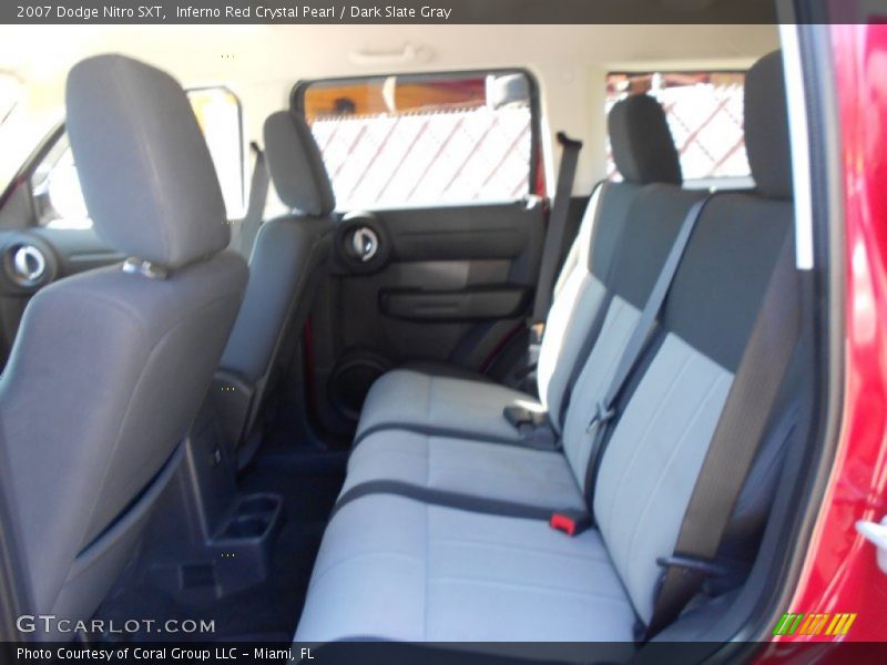 Inferno Red Crystal Pearl / Dark Slate Gray 2007 Dodge Nitro SXT