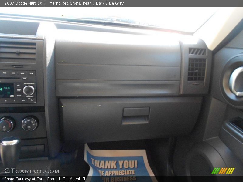 Inferno Red Crystal Pearl / Dark Slate Gray 2007 Dodge Nitro SXT