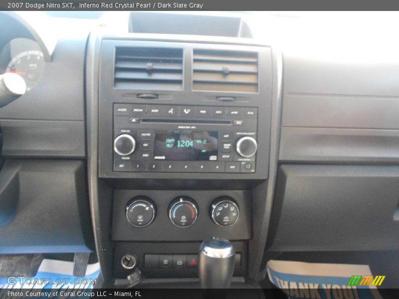Inferno Red Crystal Pearl / Dark Slate Gray 2007 Dodge Nitro SXT
