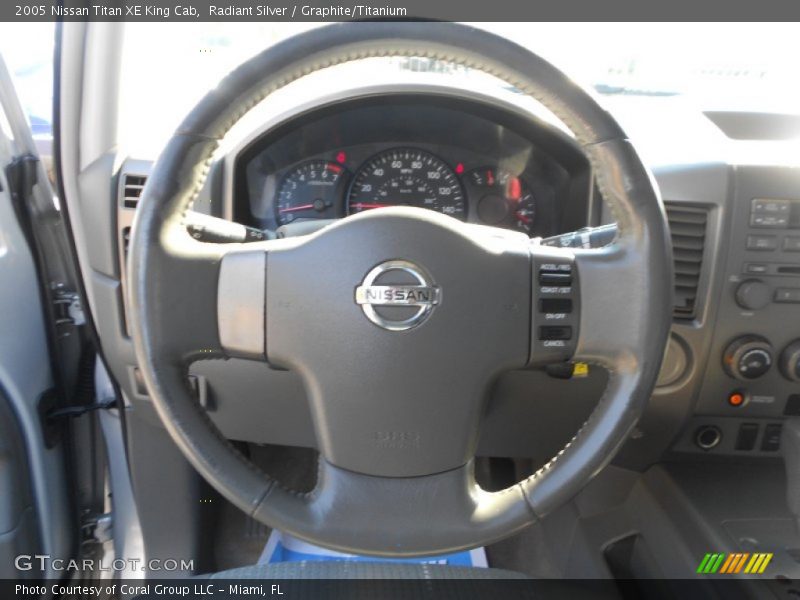 Radiant Silver / Graphite/Titanium 2005 Nissan Titan XE King Cab