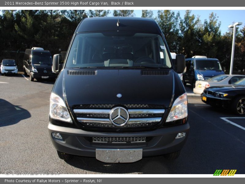 Black / Black 2011 Mercedes-Benz Sprinter 3500 High Roof Cargo Van