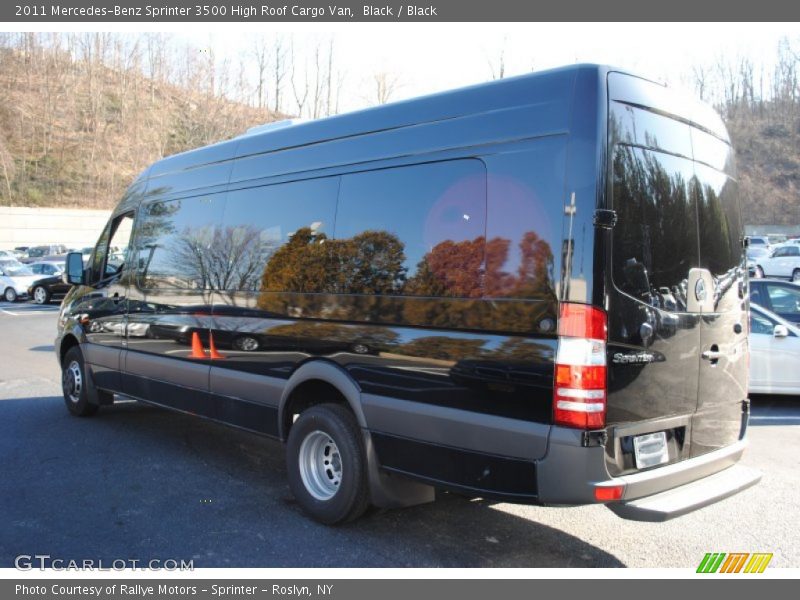 Black / Black 2011 Mercedes-Benz Sprinter 3500 High Roof Cargo Van