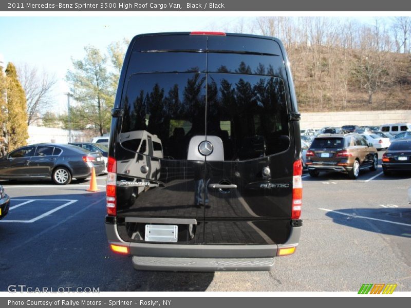 Black / Black 2011 Mercedes-Benz Sprinter 3500 High Roof Cargo Van