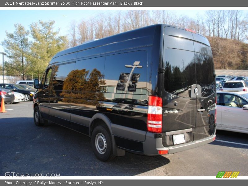 Black / Black 2011 Mercedes-Benz Sprinter 2500 High Roof Passenger Van