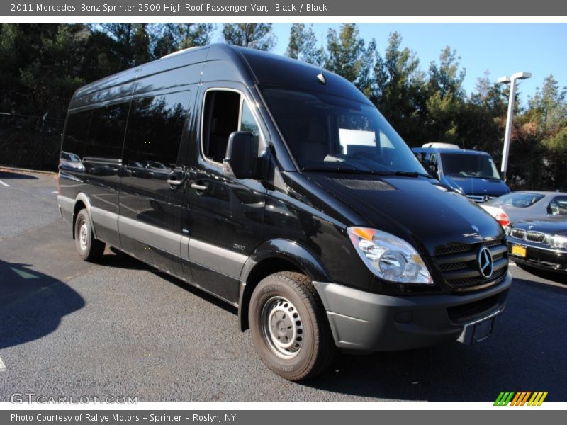Black / Black 2011 Mercedes-Benz Sprinter 2500 High Roof Passenger Van