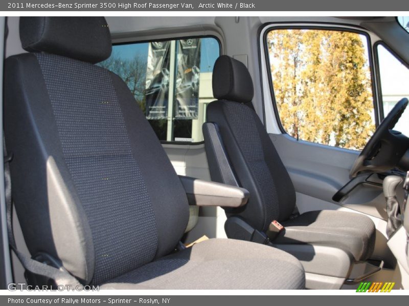  2011 Sprinter 3500 High Roof Passenger Van Black Interior