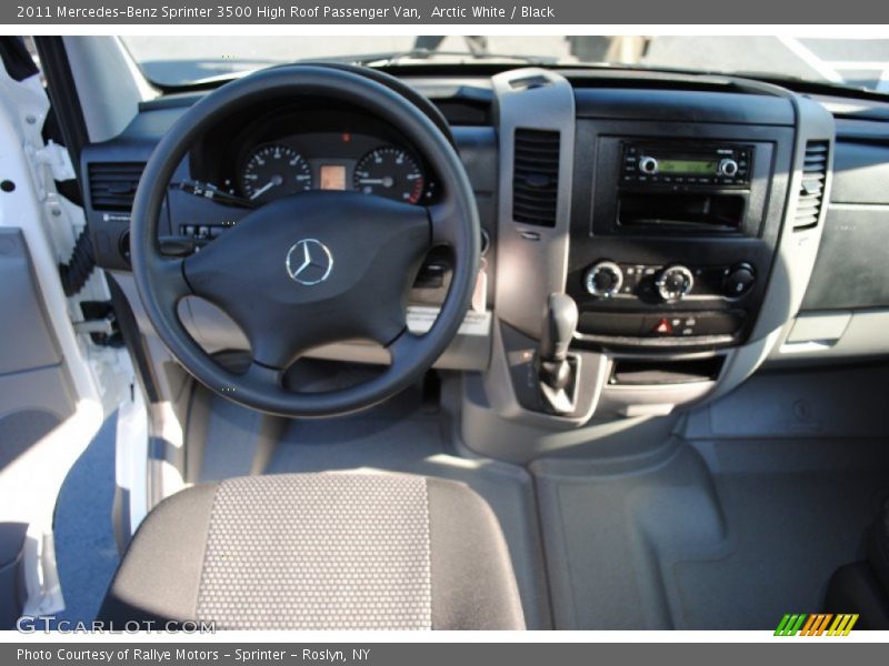 Arctic White / Black 2011 Mercedes-Benz Sprinter 3500 High Roof Passenger Van