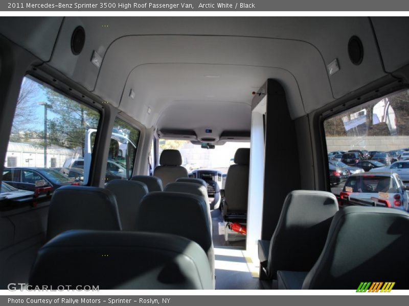 Arctic White / Black 2011 Mercedes-Benz Sprinter 3500 High Roof Passenger Van