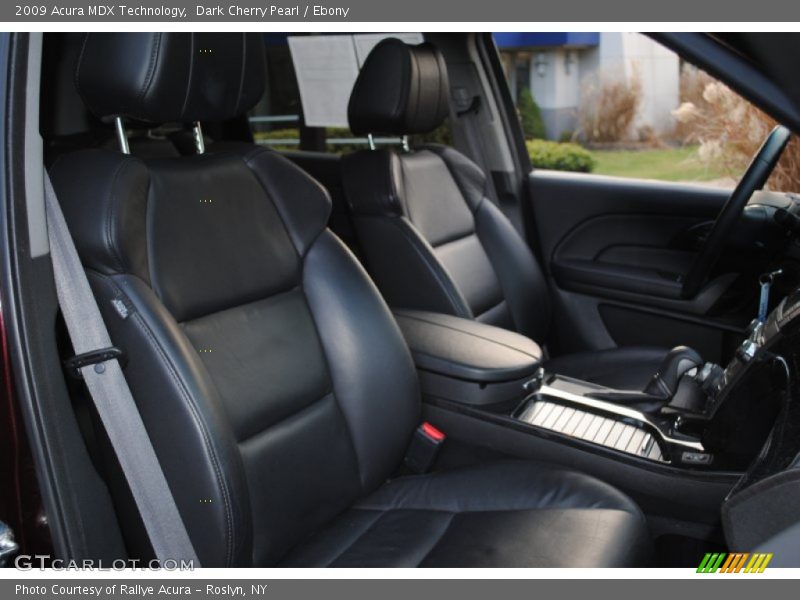 Dark Cherry Pearl / Ebony 2009 Acura MDX Technology