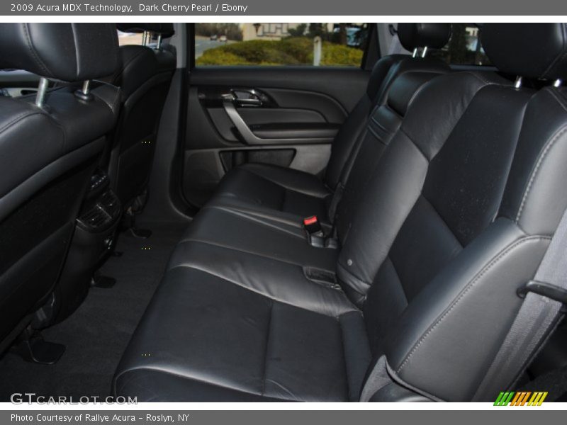 Dark Cherry Pearl / Ebony 2009 Acura MDX Technology