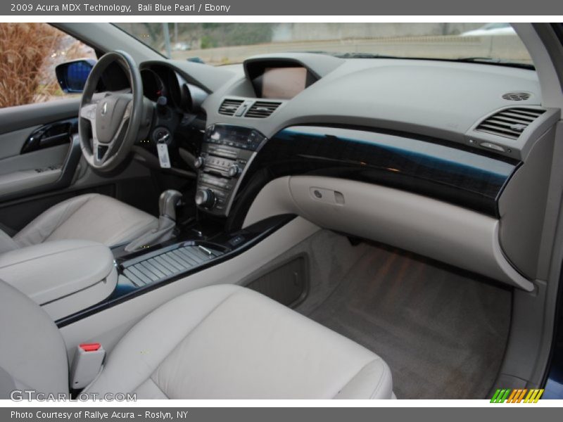 Bali Blue Pearl / Ebony 2009 Acura MDX Technology