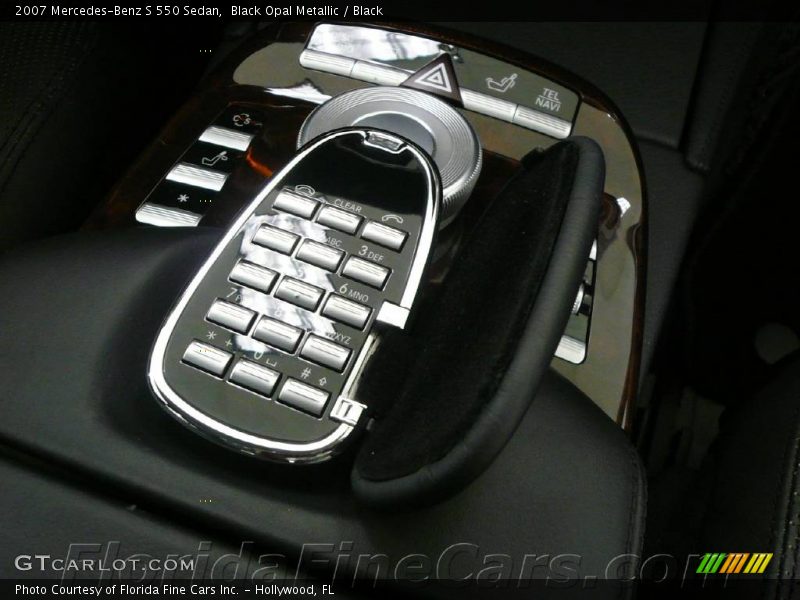 Black Opal Metallic / Black 2007 Mercedes-Benz S 550 Sedan