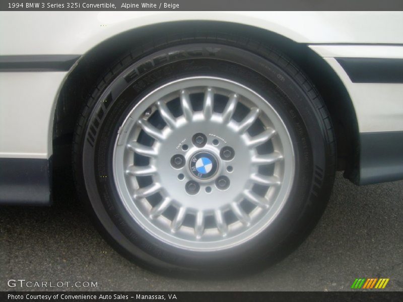 Alpine White / Beige 1994 BMW 3 Series 325i Convertible