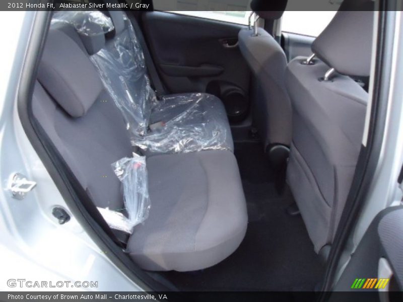 Alabaster Silver Metallic / Gray 2012 Honda Fit