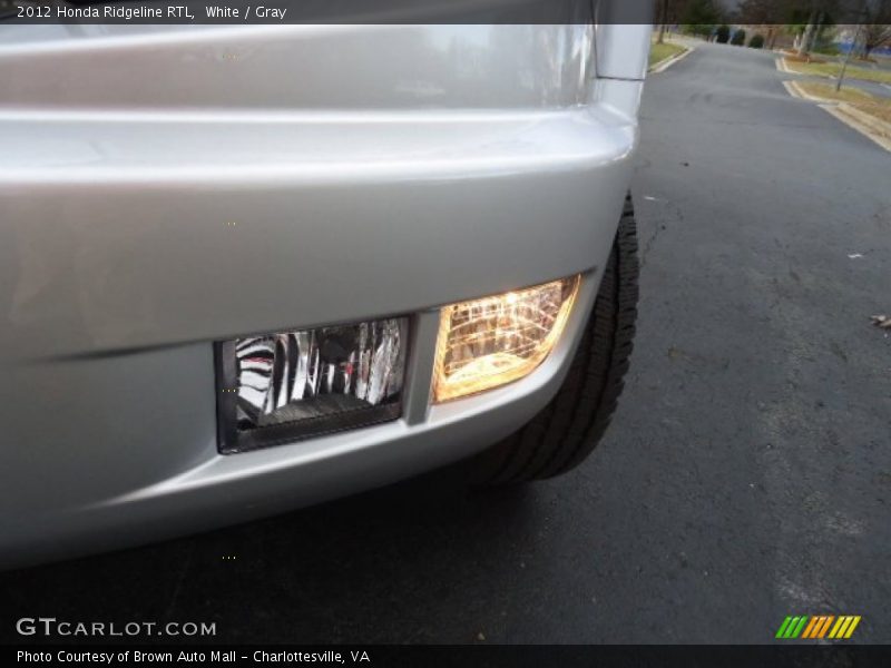 White / Gray 2012 Honda Ridgeline RTL