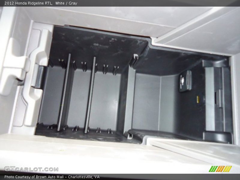 White / Gray 2012 Honda Ridgeline RTL