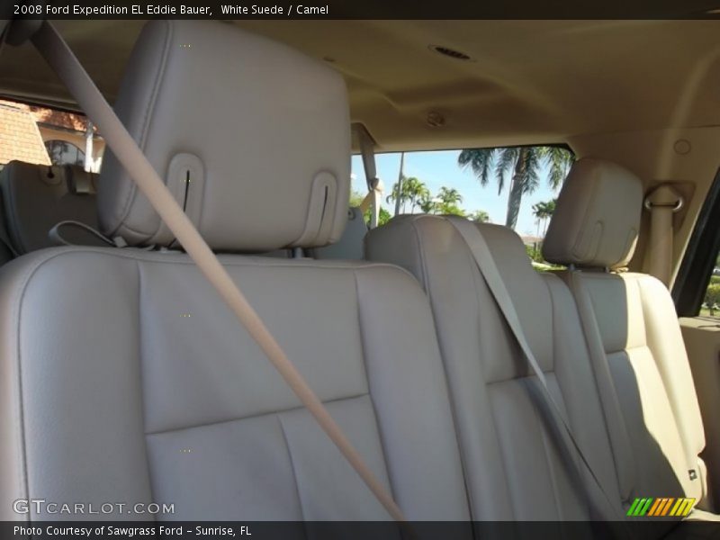 White Suede / Camel 2008 Ford Expedition EL Eddie Bauer