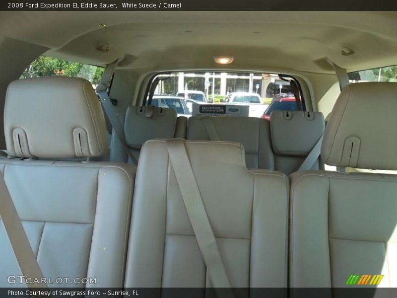 White Suede / Camel 2008 Ford Expedition EL Eddie Bauer