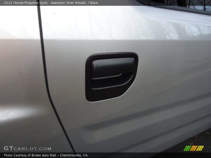 Alabaster Silver Metallic / Black 2012 Honda Ridgeline Sport