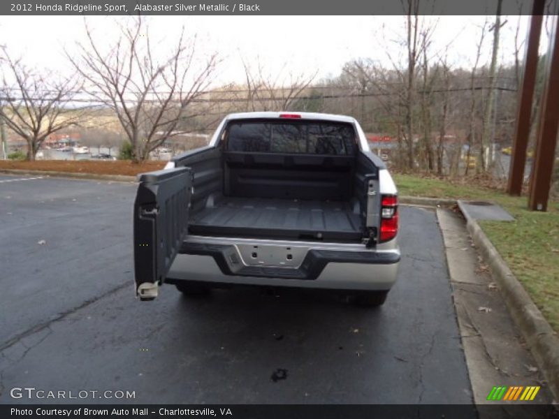 Alabaster Silver Metallic / Black 2012 Honda Ridgeline Sport