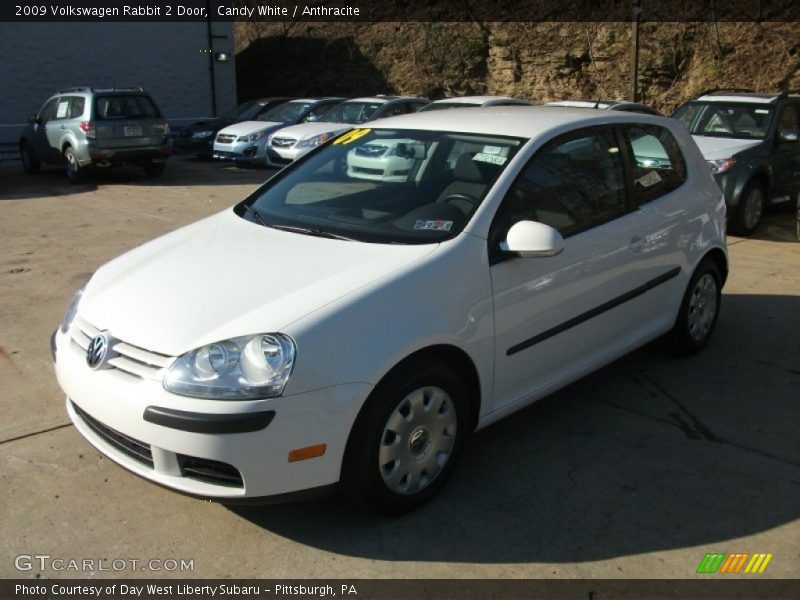 Candy White / Anthracite 2009 Volkswagen Rabbit 2 Door