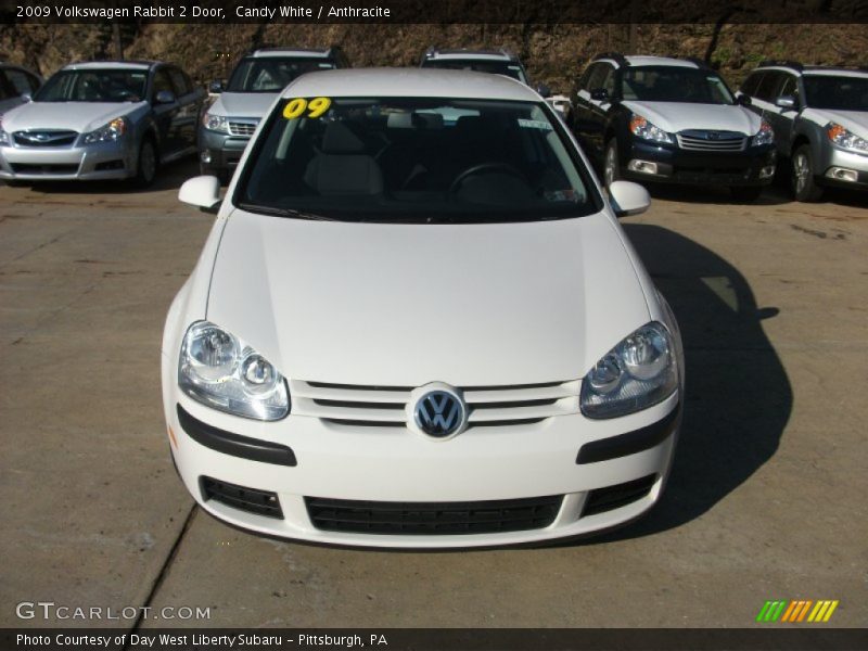 Candy White / Anthracite 2009 Volkswagen Rabbit 2 Door