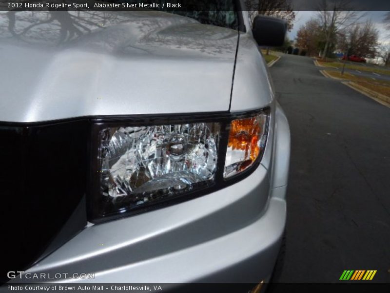 Alabaster Silver Metallic / Black 2012 Honda Ridgeline Sport