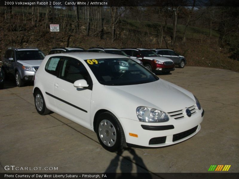 Candy White / Anthracite 2009 Volkswagen Rabbit 2 Door