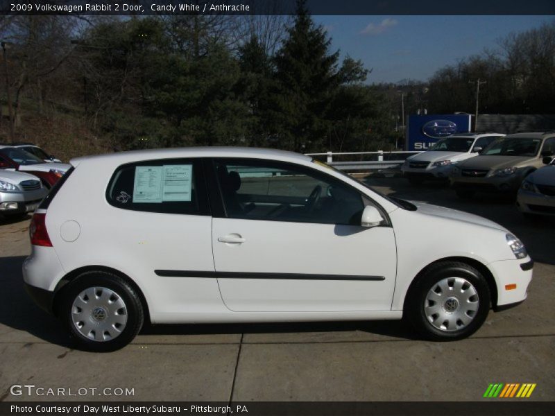 Candy White / Anthracite 2009 Volkswagen Rabbit 2 Door