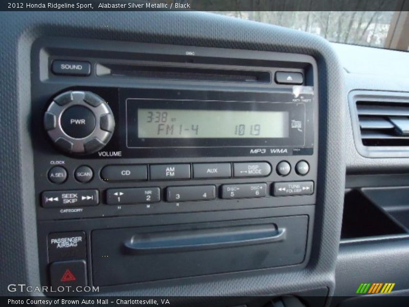 Audio System of 2012 Ridgeline Sport