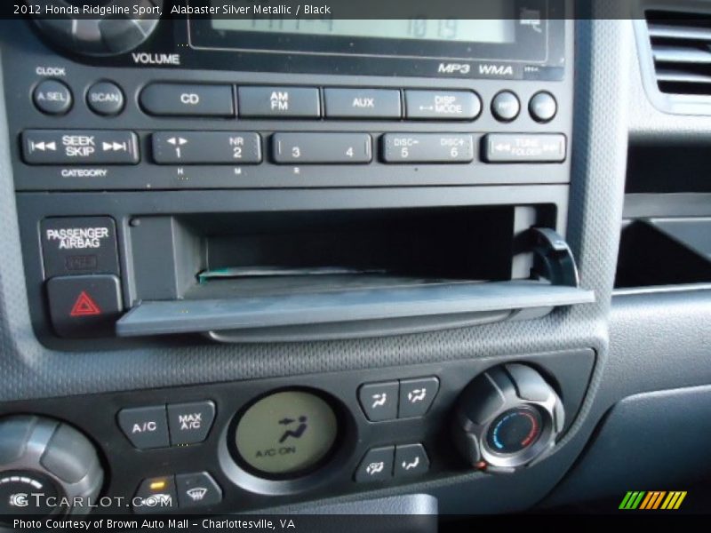 Controls of 2012 Ridgeline Sport