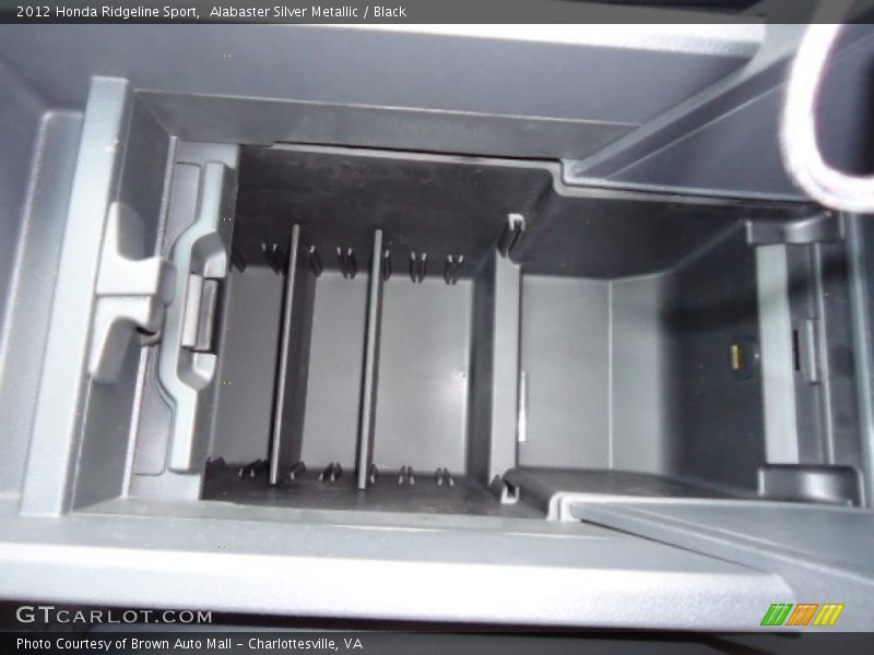 Alabaster Silver Metallic / Black 2012 Honda Ridgeline Sport