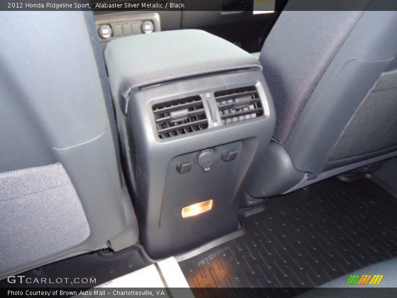Alabaster Silver Metallic / Black 2012 Honda Ridgeline Sport