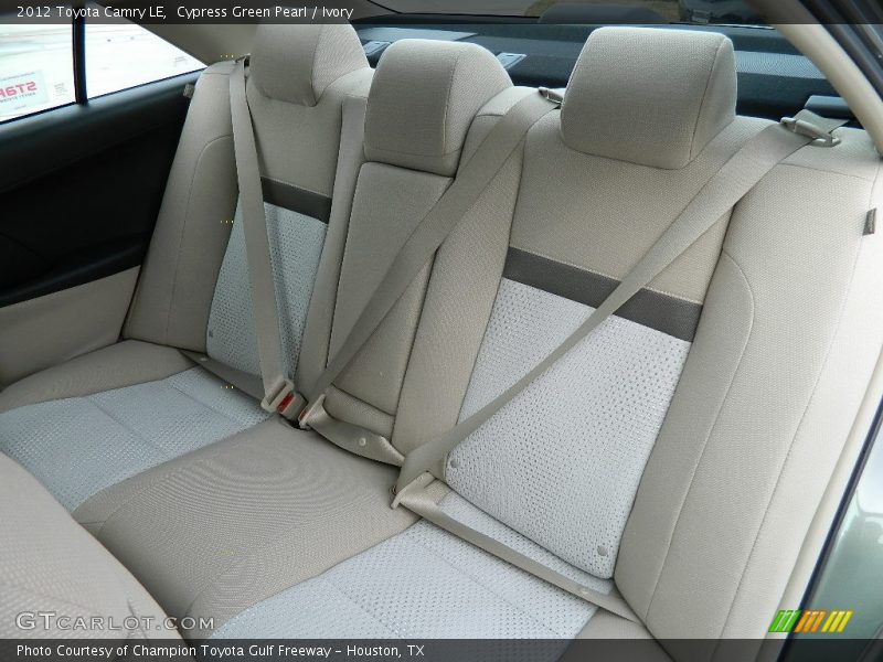 Cypress Green Pearl / Ivory 2012 Toyota Camry LE