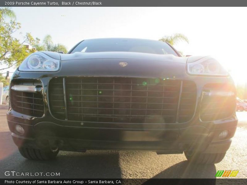 Black / Chestnut/Black 2009 Porsche Cayenne Turbo