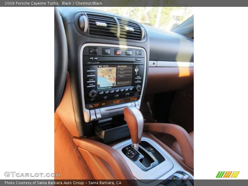 Black / Chestnut/Black 2009 Porsche Cayenne Turbo