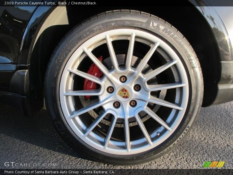 Black / Chestnut/Black 2009 Porsche Cayenne Turbo