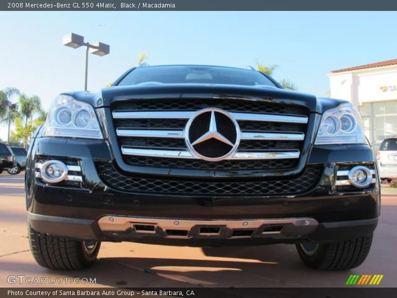 Black / Macadamia 2008 Mercedes-Benz GL 550 4Matic