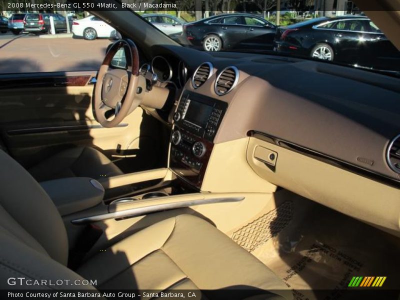 Black / Macadamia 2008 Mercedes-Benz GL 550 4Matic