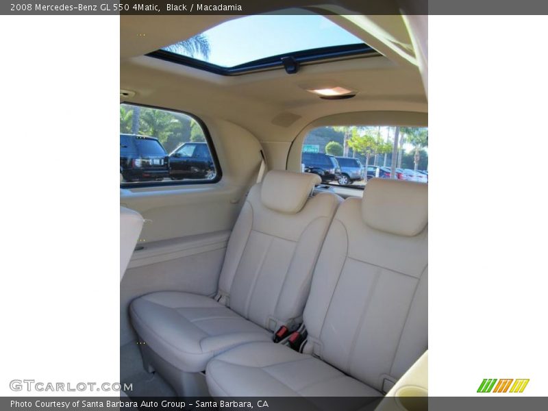 Black / Macadamia 2008 Mercedes-Benz GL 550 4Matic