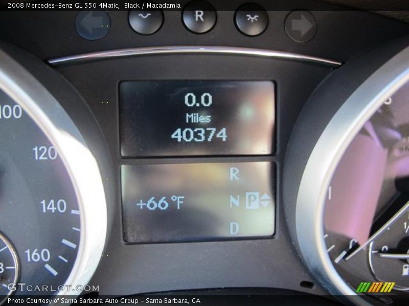 Black / Macadamia 2008 Mercedes-Benz GL 550 4Matic