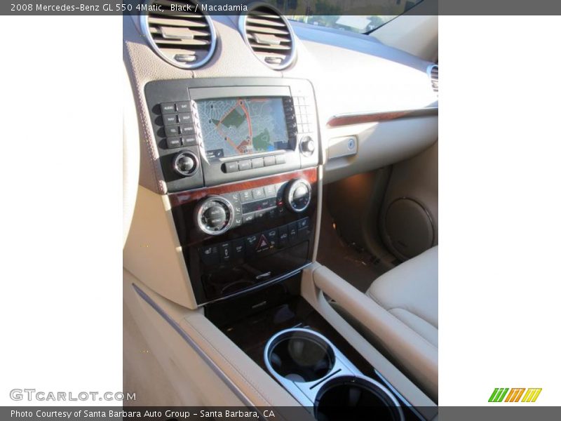 Black / Macadamia 2008 Mercedes-Benz GL 550 4Matic