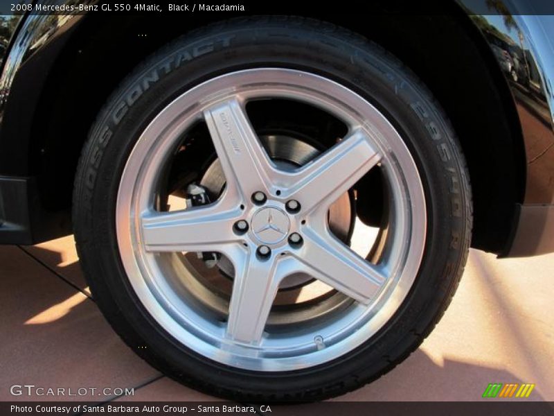 Black / Macadamia 2008 Mercedes-Benz GL 550 4Matic
