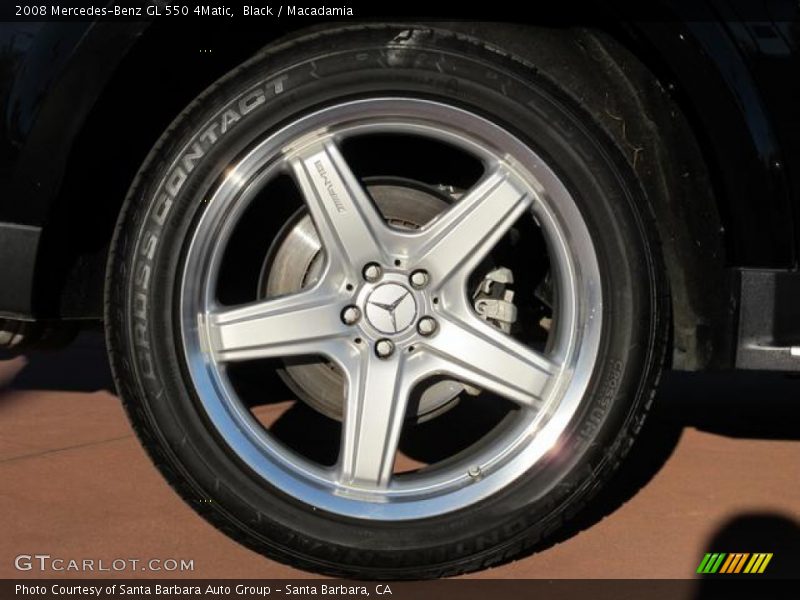 Black / Macadamia 2008 Mercedes-Benz GL 550 4Matic